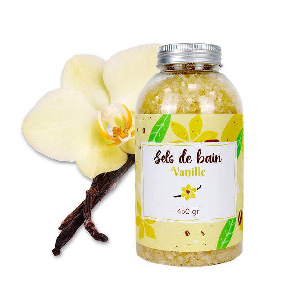 Sel de bain 450 grs - Senteur Vanille