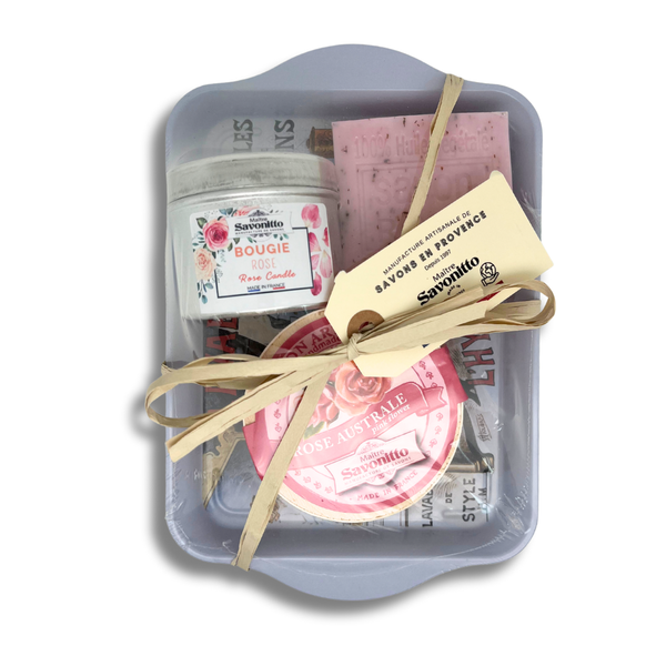 Coffret cadeau à la Rose