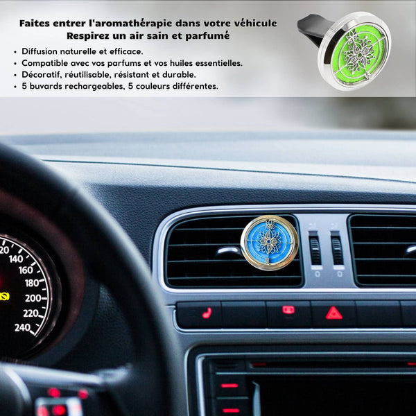 Diffuseur Voiture Clip'Arôme - Lotus