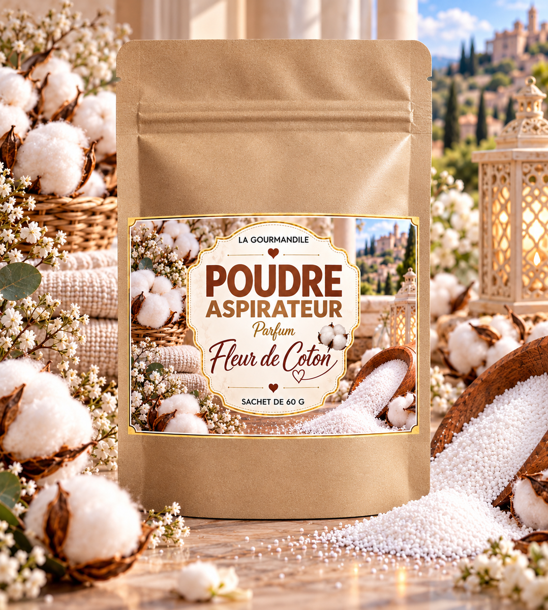 Poudre aspirateur Fleur de coton