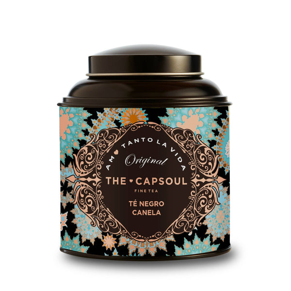 Thé Noir Cannelle - Thé Noir en vrac boîte 100g - The Capsoul