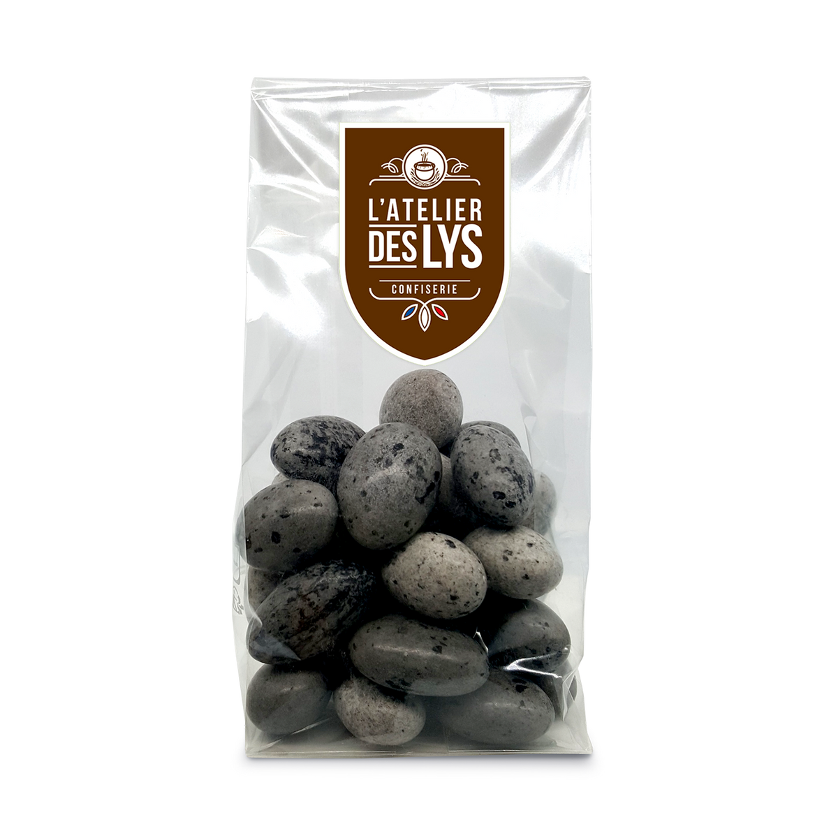 Les Galets aux amandes enrobées de chocolat noir