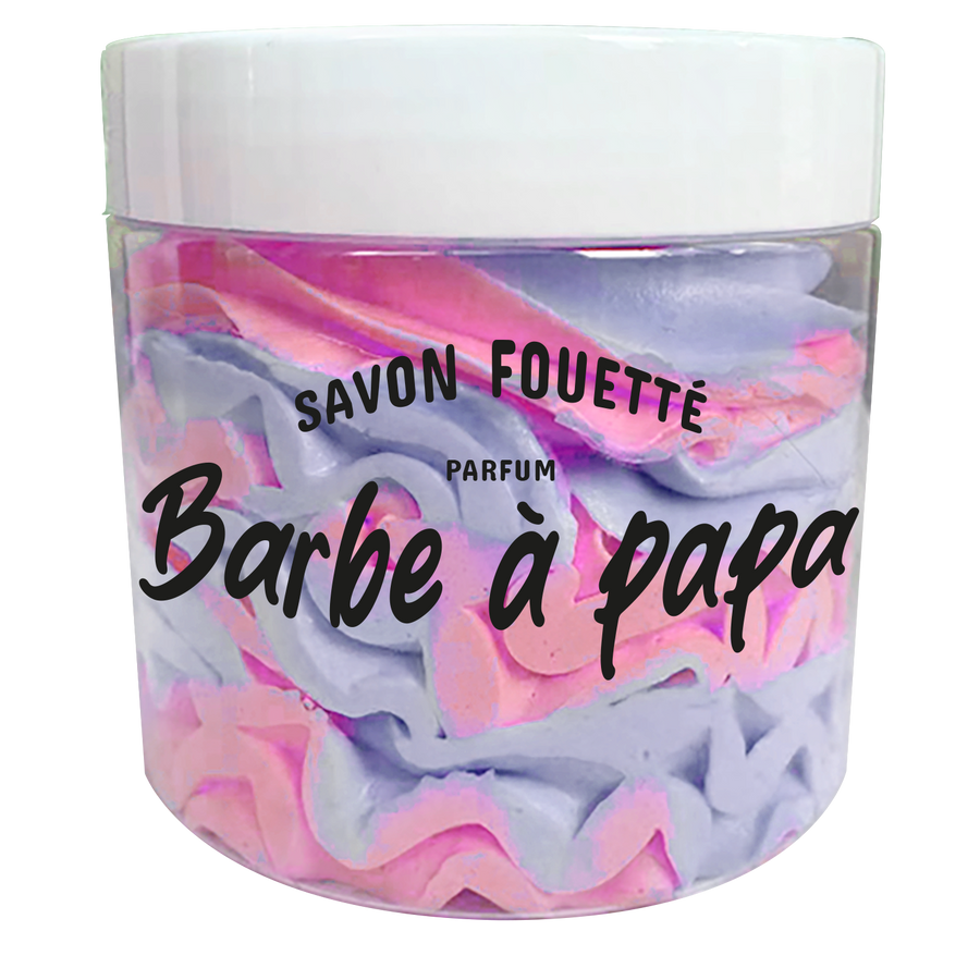 Savon fouetté 190 ml - Senteur  Barbe à papa