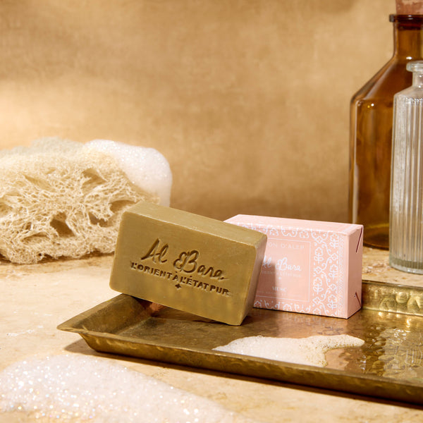 Savon d'Alep parfumé 100g musc