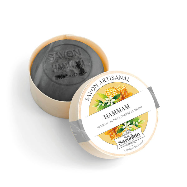 Savon Hammam dans Boîte en Bois 100g