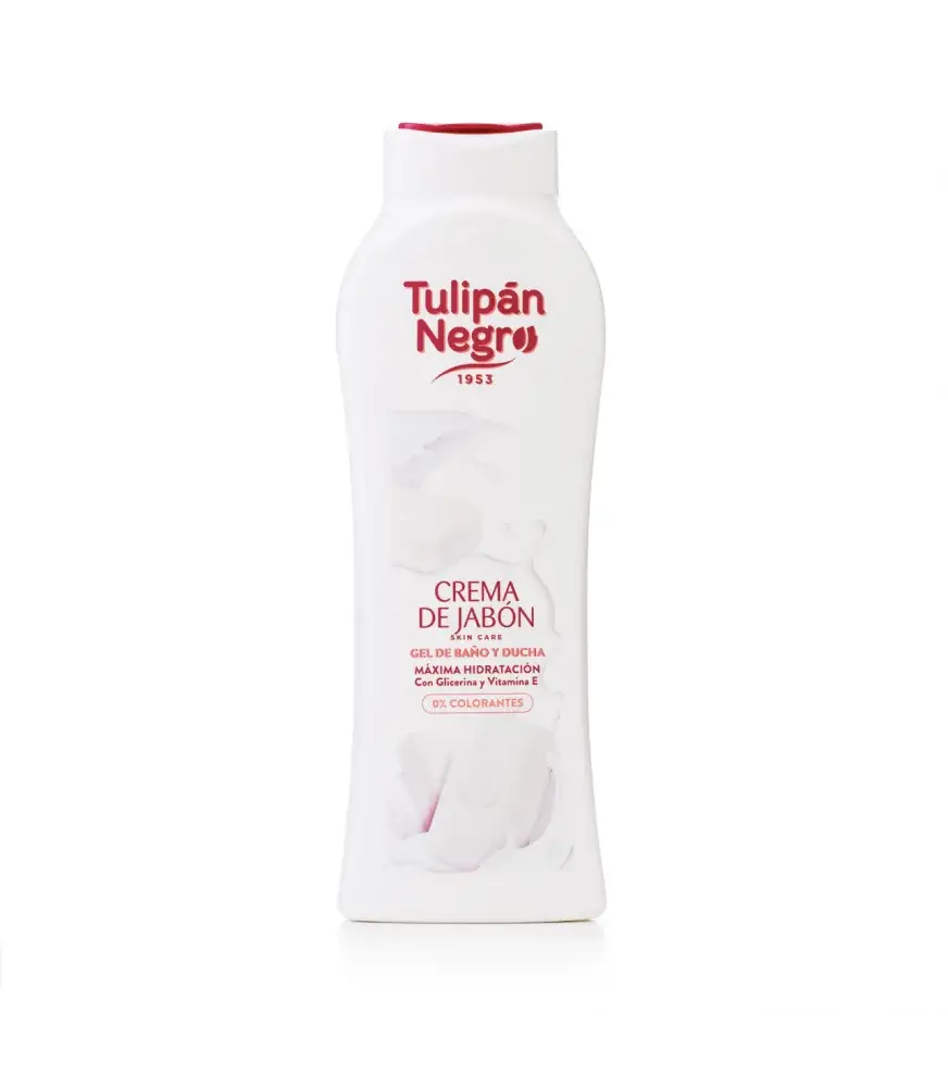 GEL DOUCHE TULIPAN NEGRO 650ML CREME DE SAVON