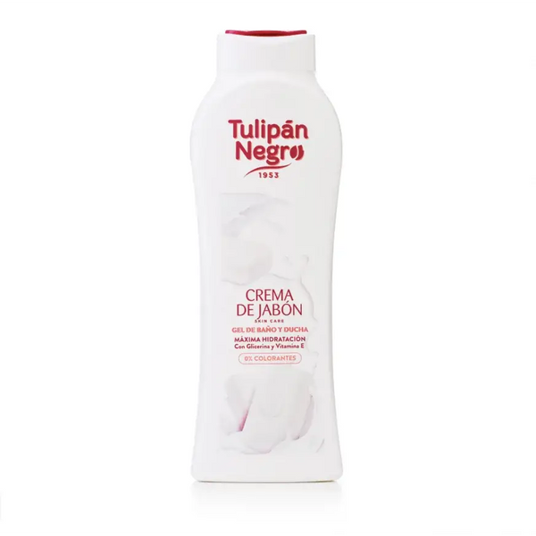 GEL DOUCHE TULIPAN NEGRO 650ML CREME DE SAVON