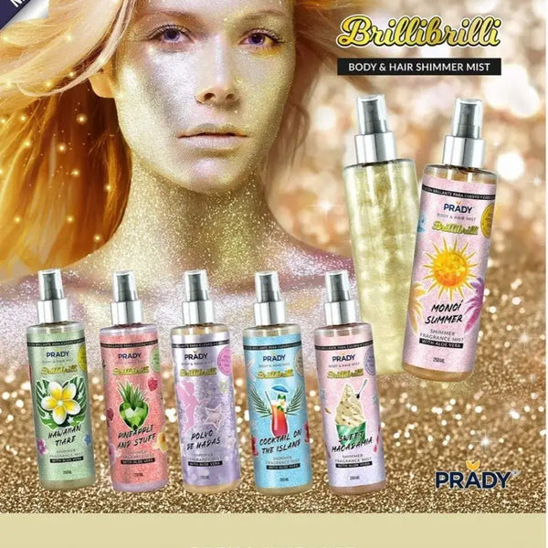 BRUME SCINTILLANTE PRADY CORPS ET CHEVEUX YANI 250ML