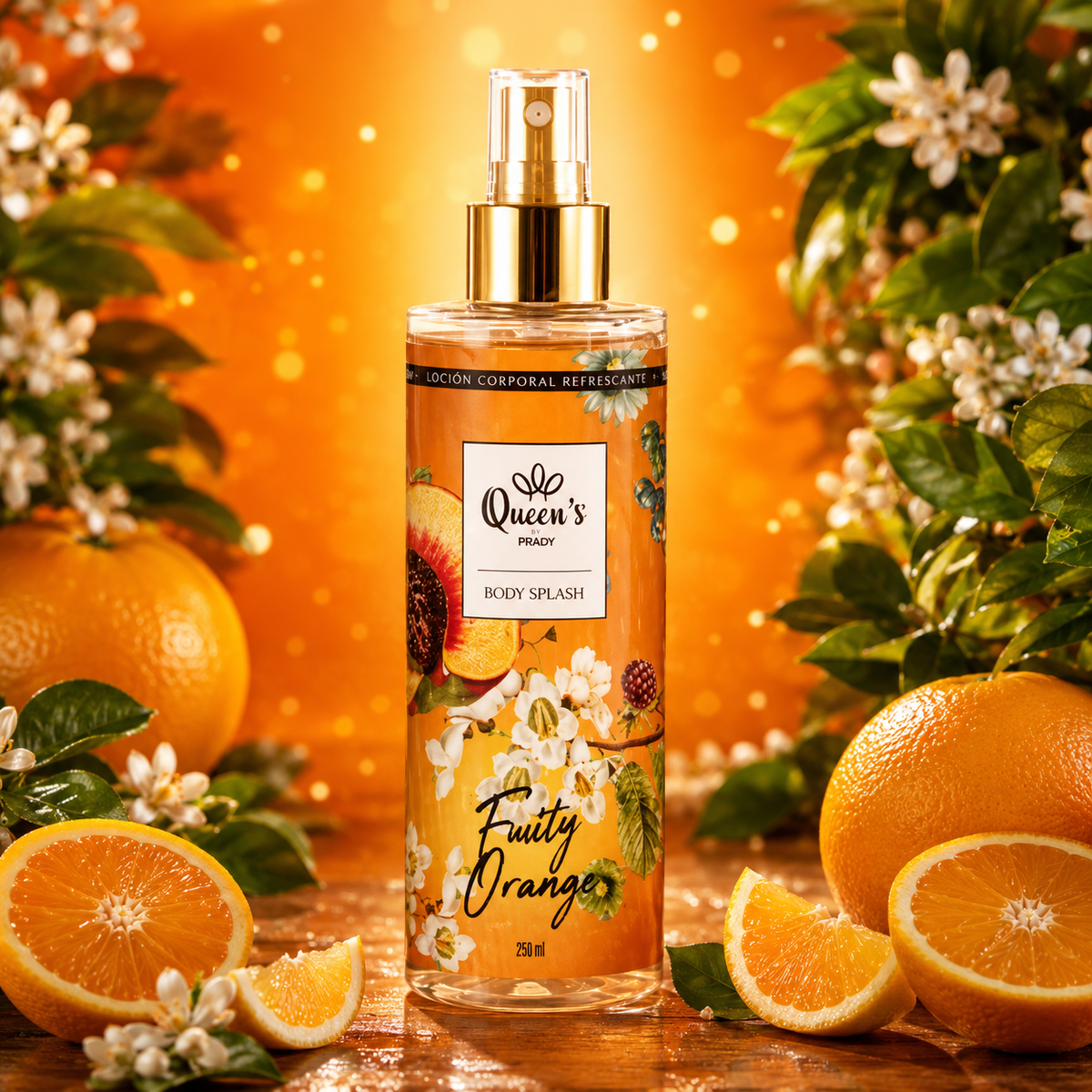 BRUME DE CORPS ET CHEVEUX FUNNY ORANGE PRADY 250ML