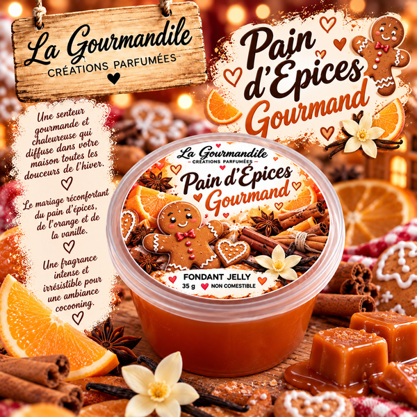Fondant jelly Pain d'épices gourmand