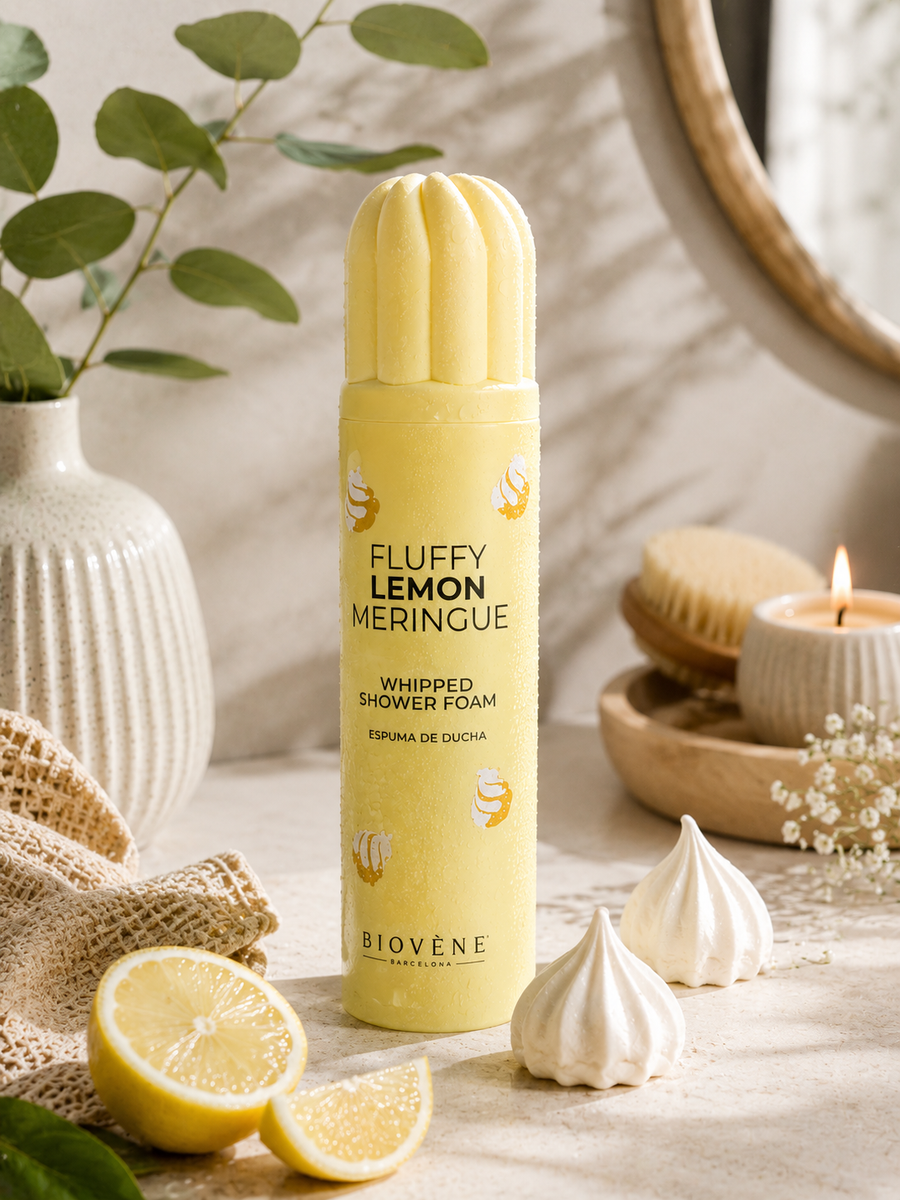 Mousse de Douche Fouettée Fluffy Lemon Meringue – Biovène