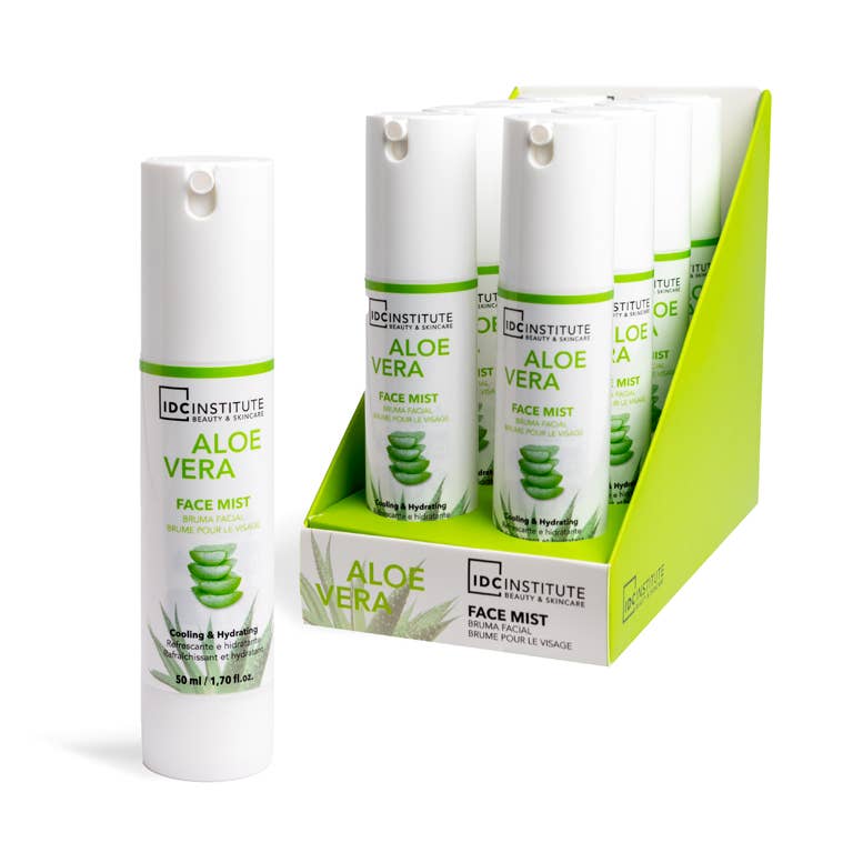 Brume Visage Aloe Vera IDC Institute 50 ml Rafraîchissante et Hydratante