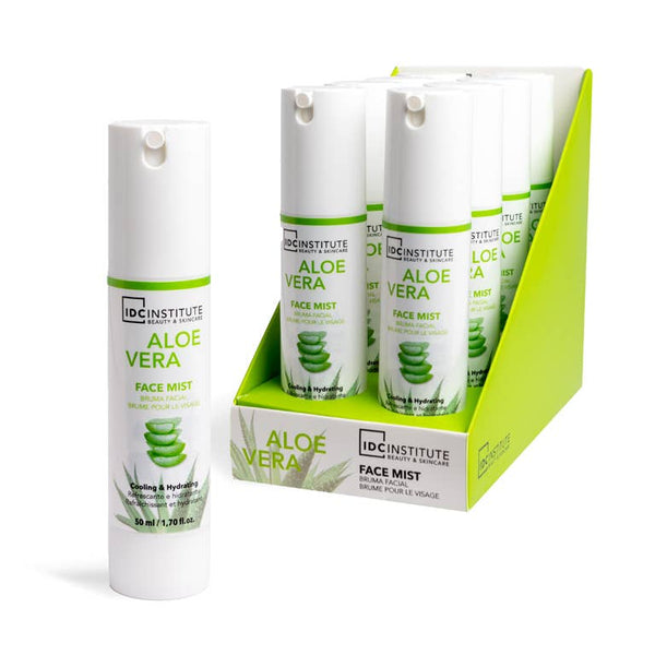 Brume Visage Aloe Vera IDC Institute 50 ml Rafraîchissante et Hydratante