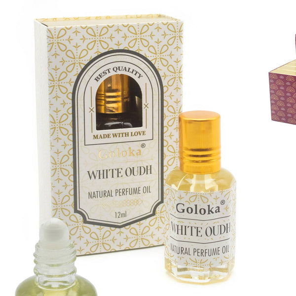 Huile Parfumée Nat. Goloka W. Oudh 12 ml (3 unités)