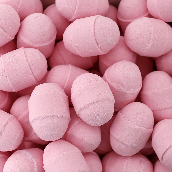 Mini-bombes de bain à la fraise