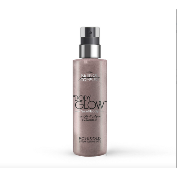 SPRAY PAILETTES BODY GLOW ROSE GOLD RETINOL 200ML