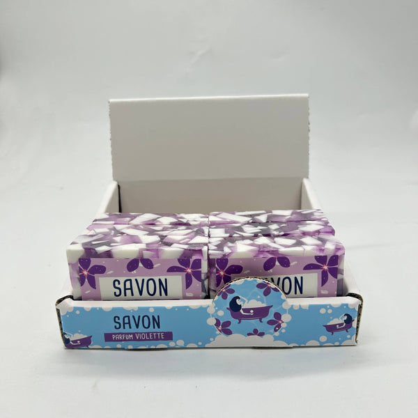 Savon en tranche glyc végé 100 gr - Senteur Violette