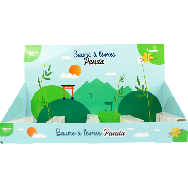 Baume à lèvres 3,3 gr -Panda -  Senteur Vanille