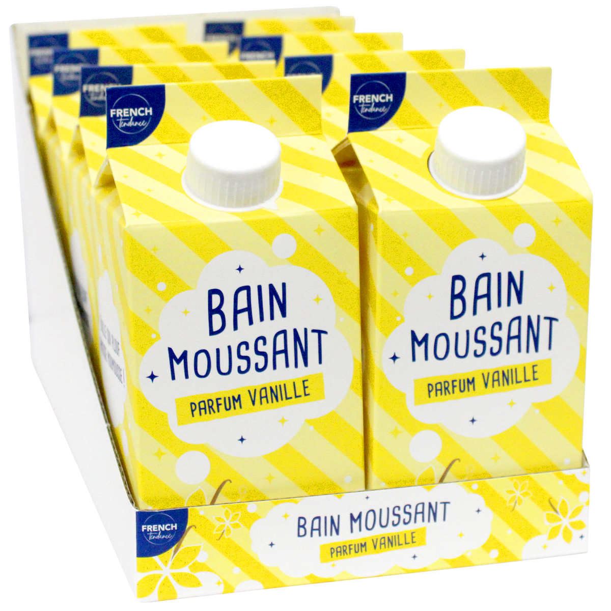 Bain moussant - 500 ml - Senteur Vanille - FT