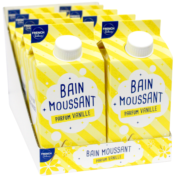 Bain moussant - 500 ml - Senteur Vanille - FT