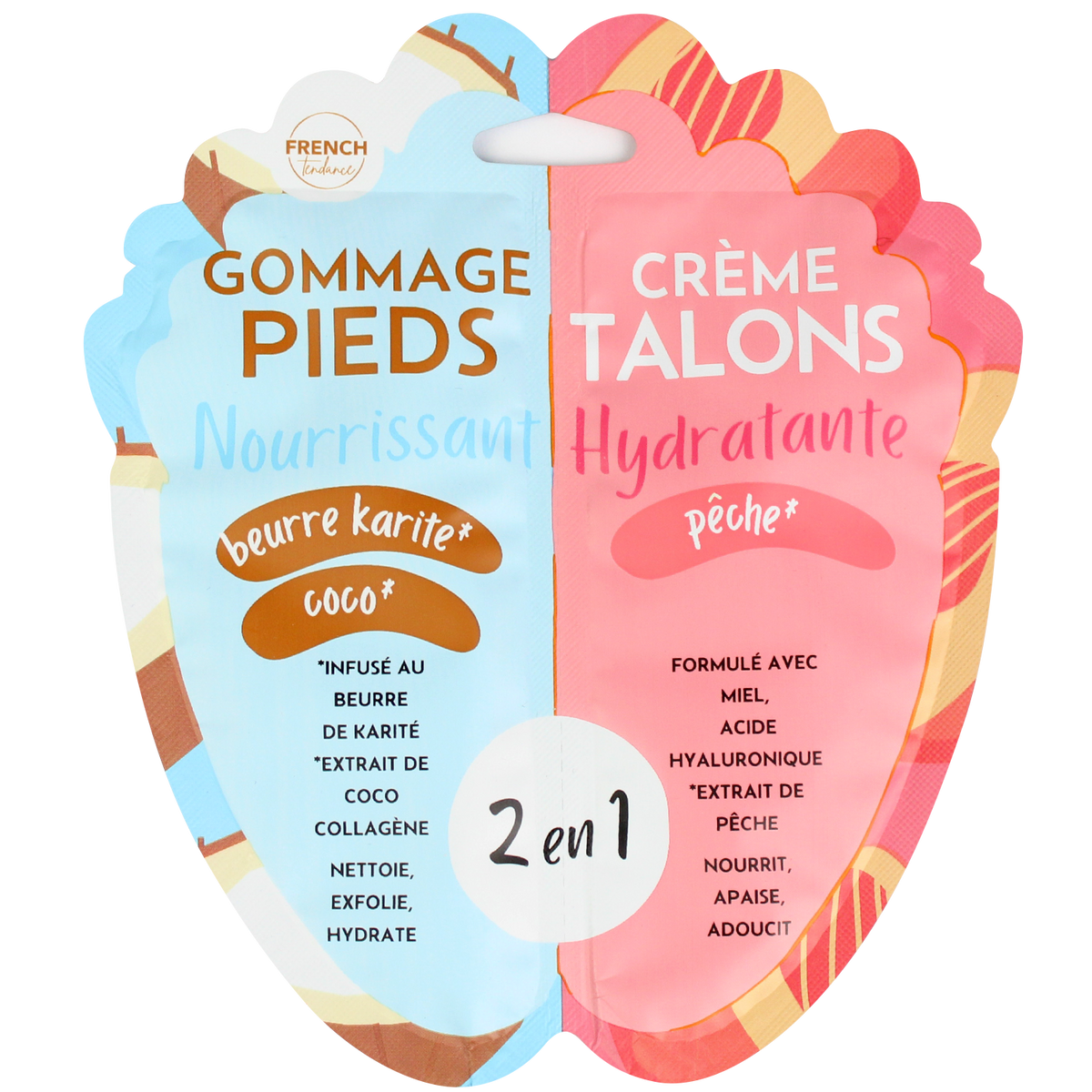 Duo Gommage nourrissant / Gel hydratant Pieds - Beurre de Ka