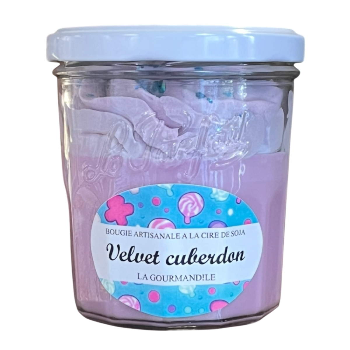 Velvet cuberdon