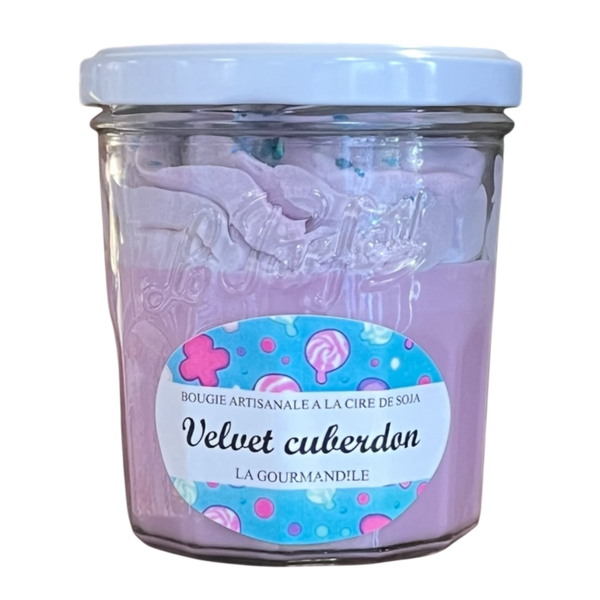 Velvet cuberdon