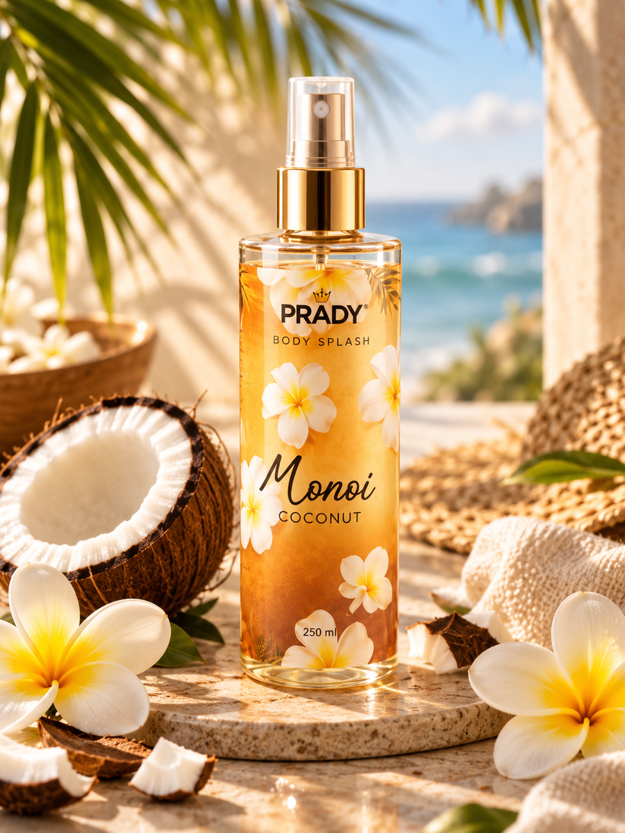 🥥🌴 Brume Corps & Cheveux Monoï Coco Prady – 250 ml