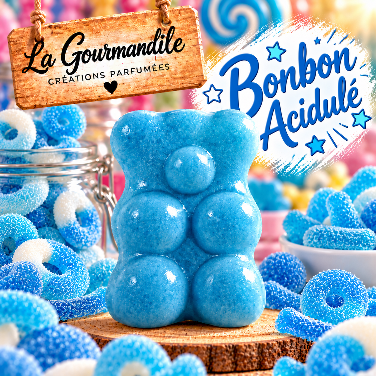 Fondant ourson Bonbon acidulé
