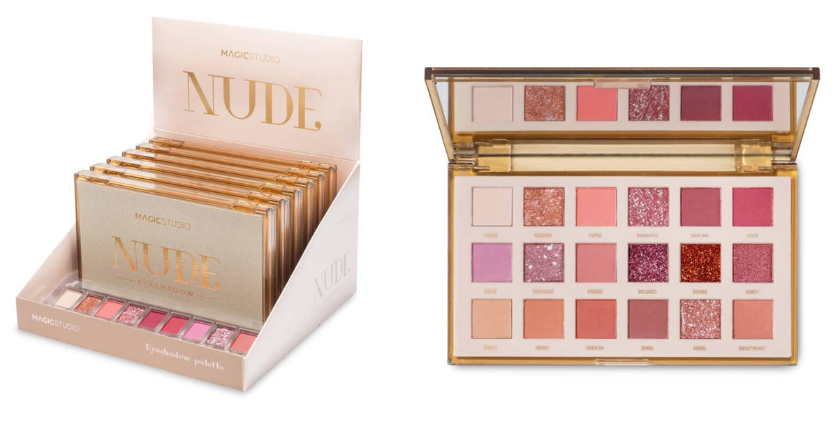 Palette de fards à paupières Magic Studio Very Nude - 18 teintes