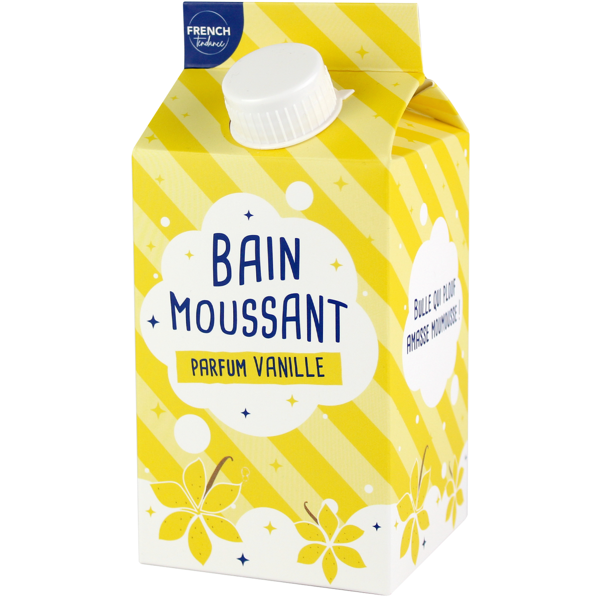 Bain moussant - 500 ml - Senteur Vanille - FT
