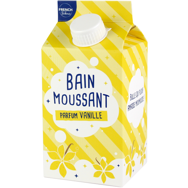 Bain moussant - 500 ml - Senteur Vanille - FT