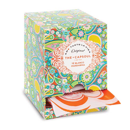 Pyramides Enveloppées Thé Blanc Mandarine - (15 sachets)