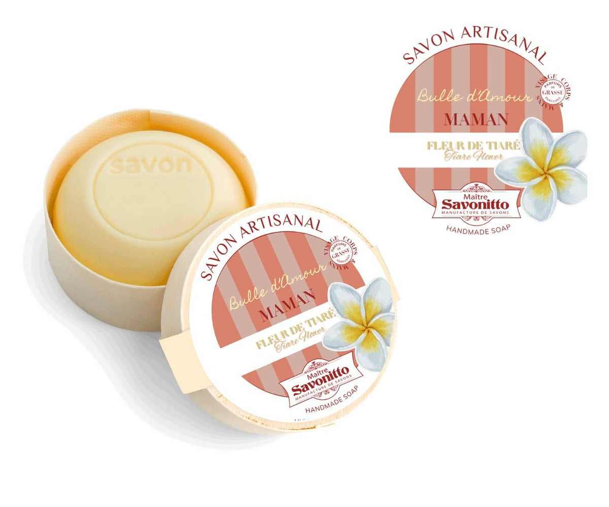 Savon Fleur de Tiaré 100g - Édition Spéciale Fête des Mères