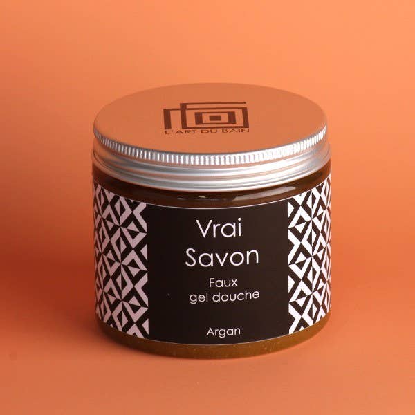 Vrai Savon, Faux Gel Douche Argan Fleur d'Oranger