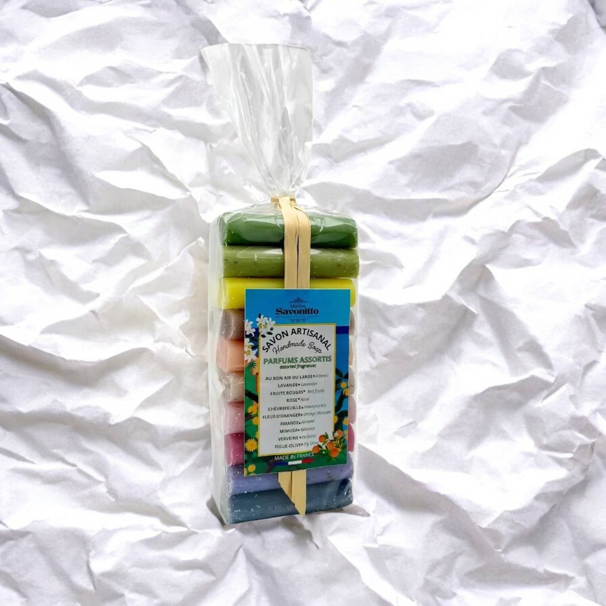 Sachet De 10 Savons 24g Senteurs Assortis