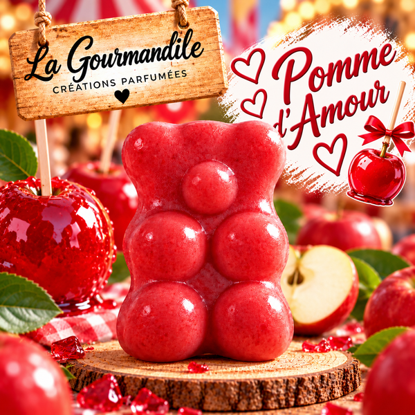 Fondant ourson Pomme d'amour