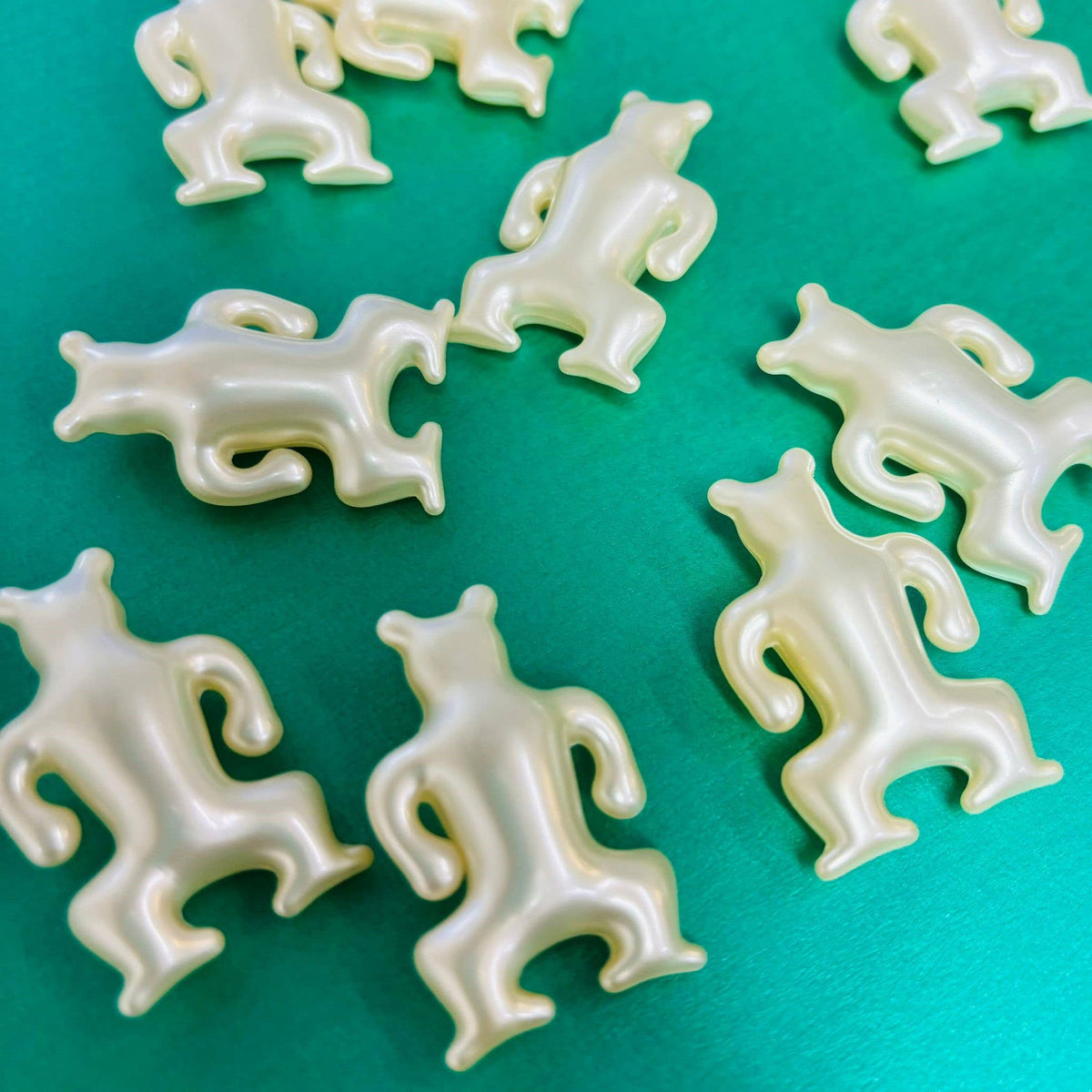 Perles de bain Ours polaires blancs parfumés à la vanille