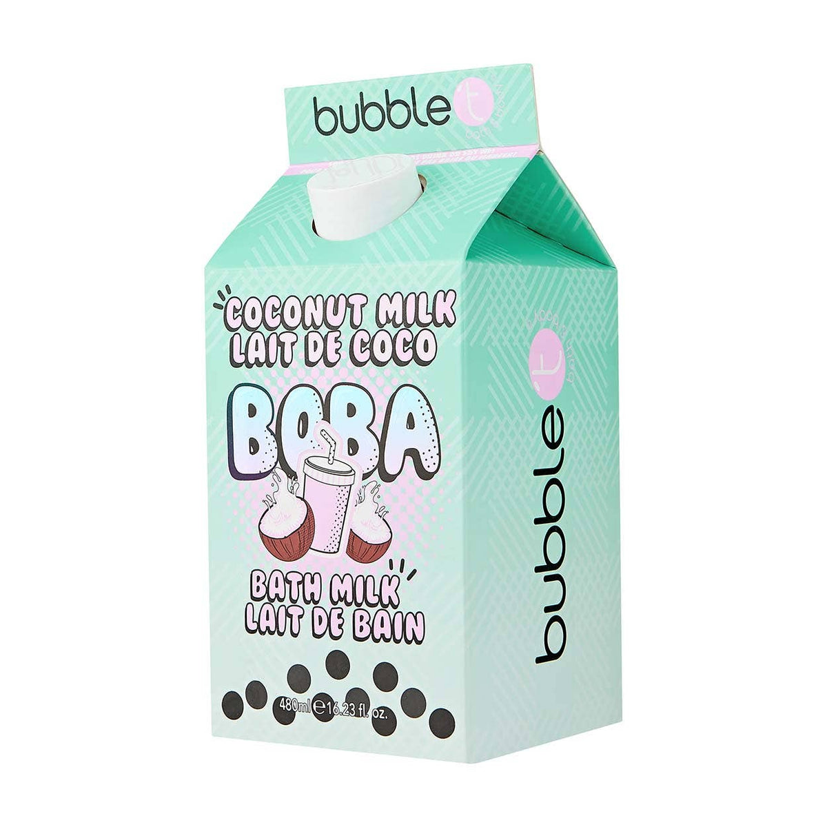 Bain moussant au lait de coco Boba (480 ml)