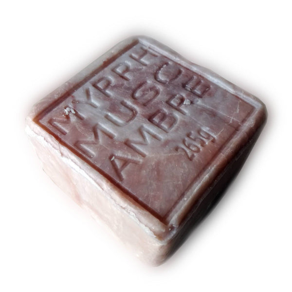 Savon Cube Musc, Myrrhe & Ambre 260g