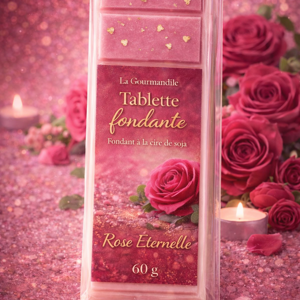 Tablette  fondante Rose éternelle