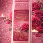 Tablette  fondante Rose éternelle