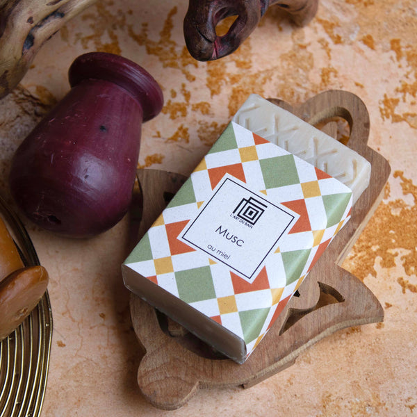 Savon Mauresque Musc Blanc