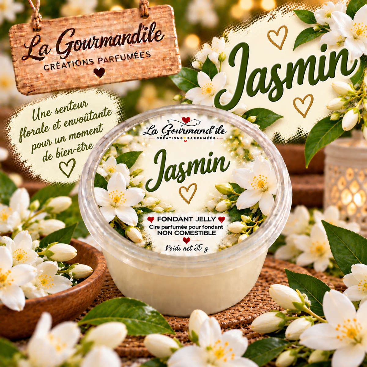Fondant jelly Jasmin