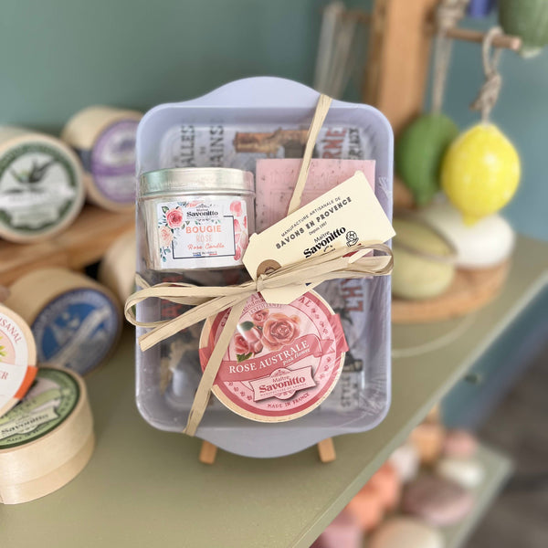 Coffret cadeau à la Rose