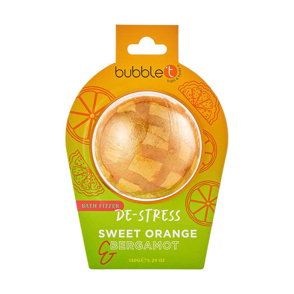 De-Stress Bath Fizzer - Orange douce et bergamote (150 g)