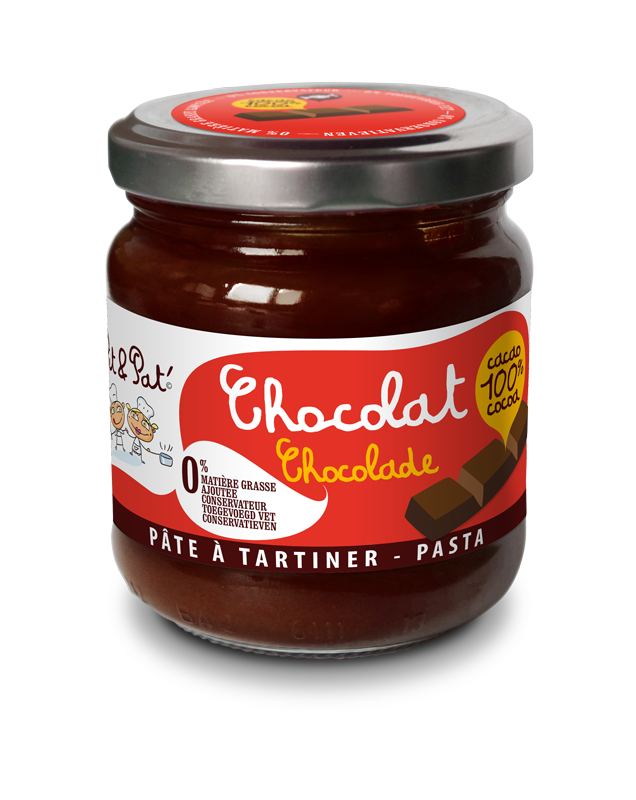 Pâte à tartiner - Chocolat 100% cacao 220g