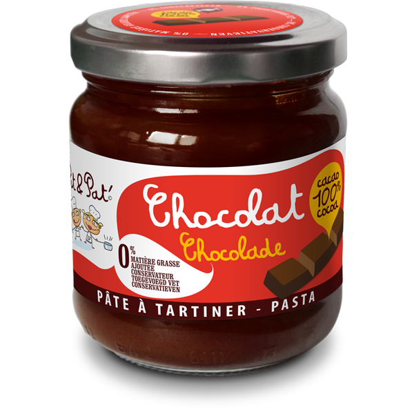 Pâte à tartiner - Chocolat 100% cacao 220g