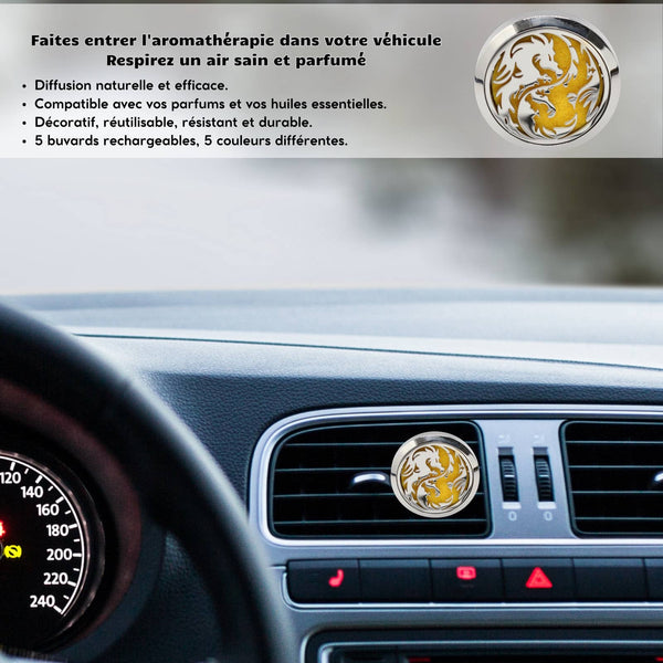 Diffuseur Voiture Clip'Arôme - Dragon
