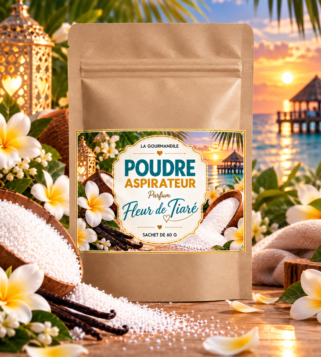 Poudre aspirateur Fleur de tiare